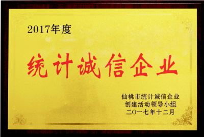 統(tǒng)計(jì)誠(chéng)信企業(yè)