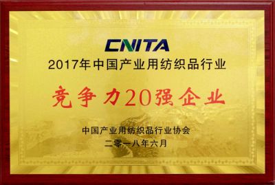 競(jìng)爭(zhēng)力20強(qiáng)企業(yè)